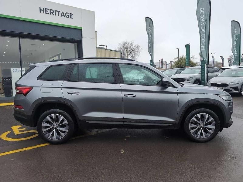 Used Skoda Kodiaq SE Drive 110 HP (80 kW) 2022 Graphite grey metallic SUV
