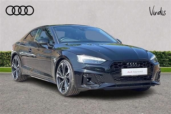 Black Used 2023 Audi A5 Black Edition Coupe | £27,900 (Fair price) - Image 1/4
