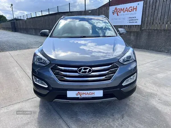 Used Hyundai Santa Fe Premium SE 190 HP (139 kW) 2014 Silver SUV