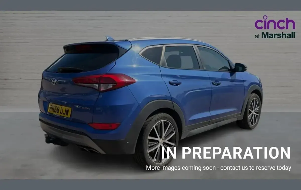 Used Hyundai Tucson GO! 174 HP (127 kW) 2018 Blue SUV