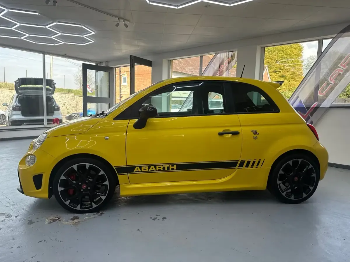 Used Abarth 595 Competizione 180 HP (132 kW) 2017 Modena yellow Hatchback