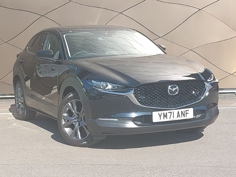 Black Used 2022 Mazda CX-30 Inclusive SUV | £17,698 (Good price) - Image 1/4