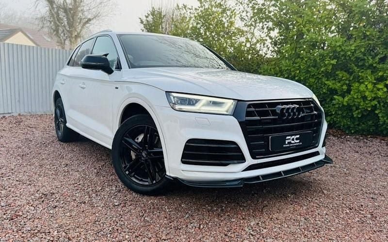 Used Audi Q5 S-Line 245 HP (180 kW) 2020 White SUV