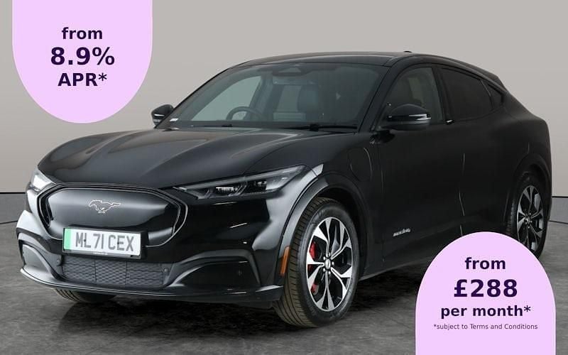 Black Used 2021 Ford Mustang Mach-E Standard Range SUV | £20,056 (Fair price) - Image 1/2