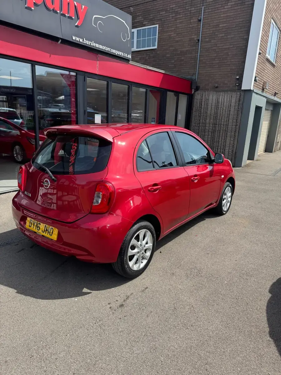 Used Nissan Micra Acenta 2016 Red Hatchback