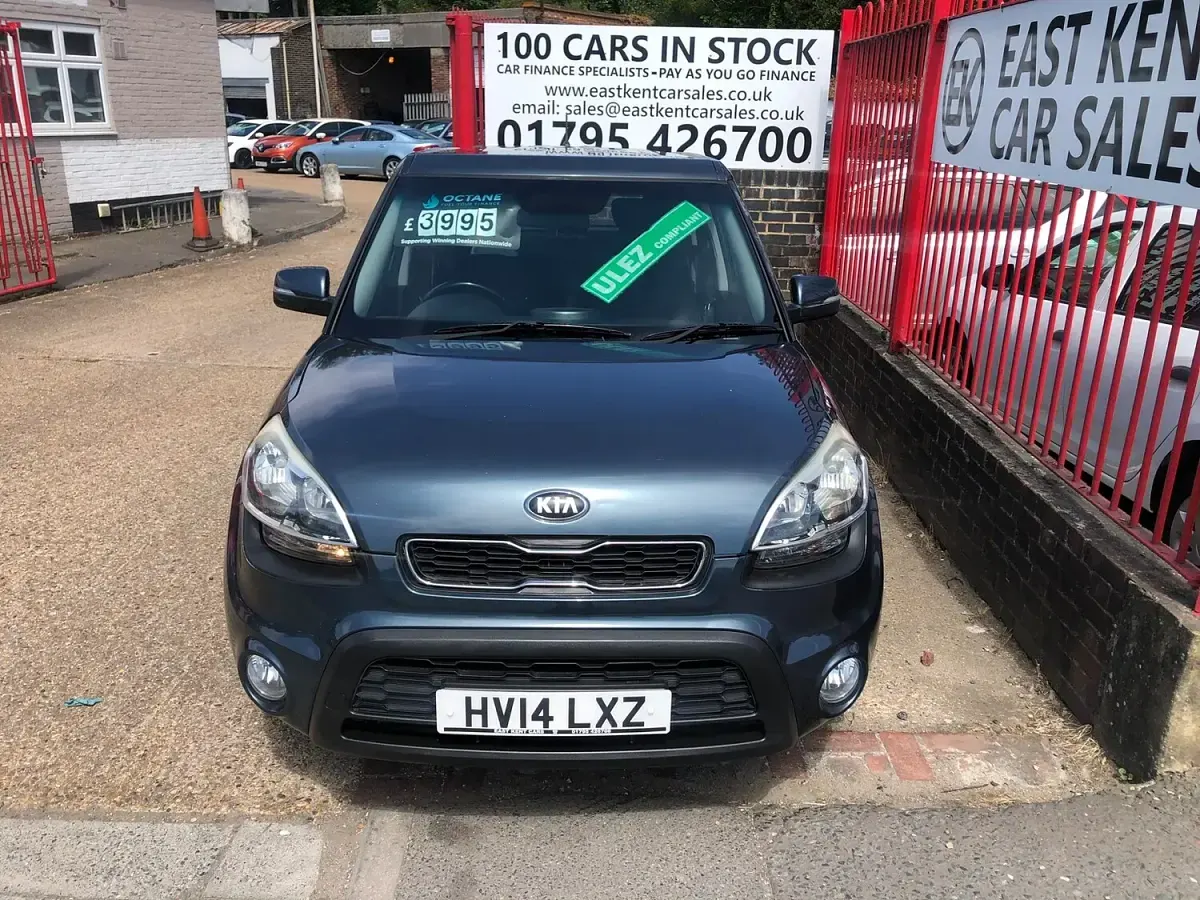 Used Kia Soul 130 HP (95 kW) 2014 Blue SUV