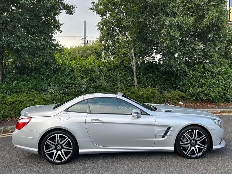 Used Mercedes SL500 2013 Silver Cabriolet