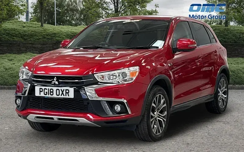 Used Mitsubishi ASX 117 HP (86 kW) 2018 Red SUV
