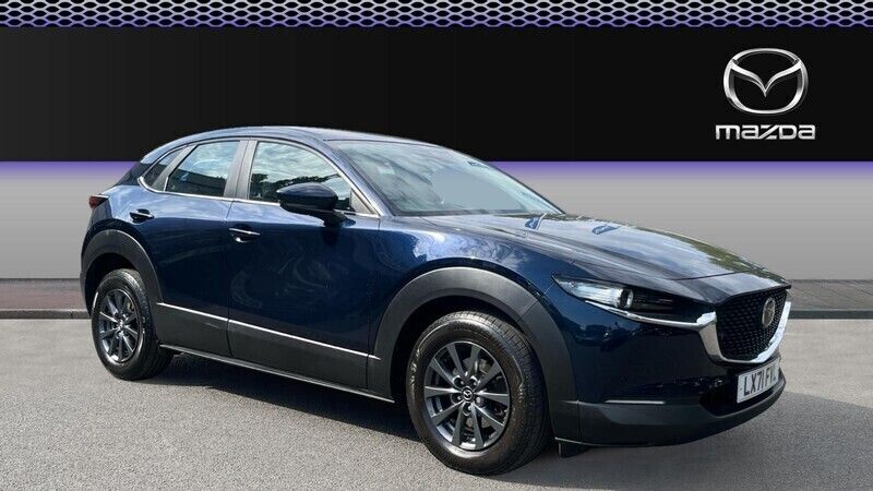 Blue Used 2021 Mazda CX-30 SUV | £17,250 (Fair price) - Image 1/4