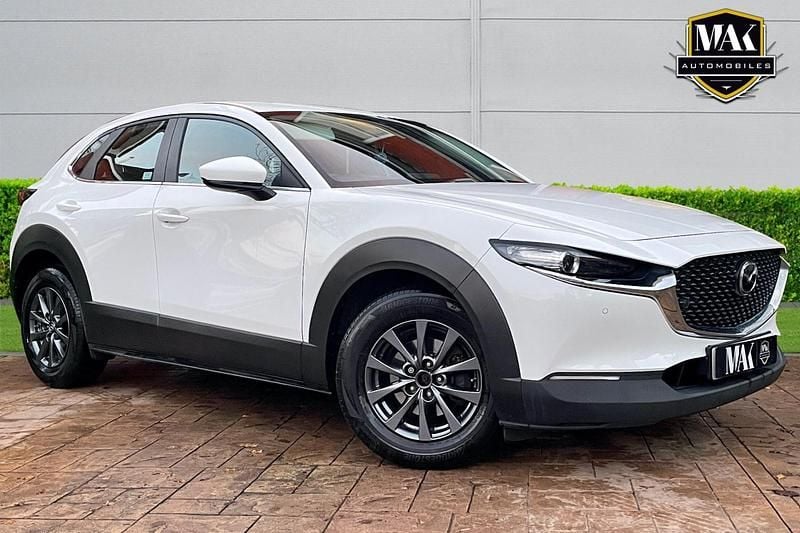 White Used 2022 Mazda CX-30 SUV | £11,990 (Good price) - Image 1/4