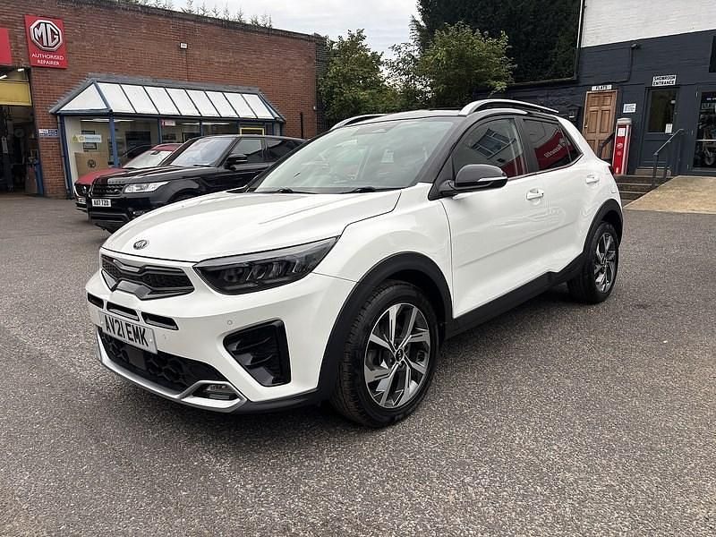 Used Kia Stonic GT-Line S 118 HP (86 kW) 2021 White SUV