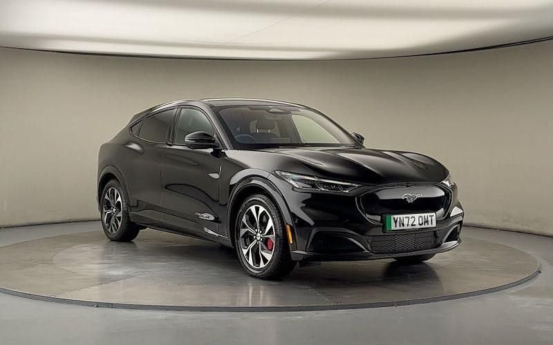 Black Used 2021 Ford Mustang Mach-E Extended Range SUV | £27,600 (A bit pricey) - Image 1/4