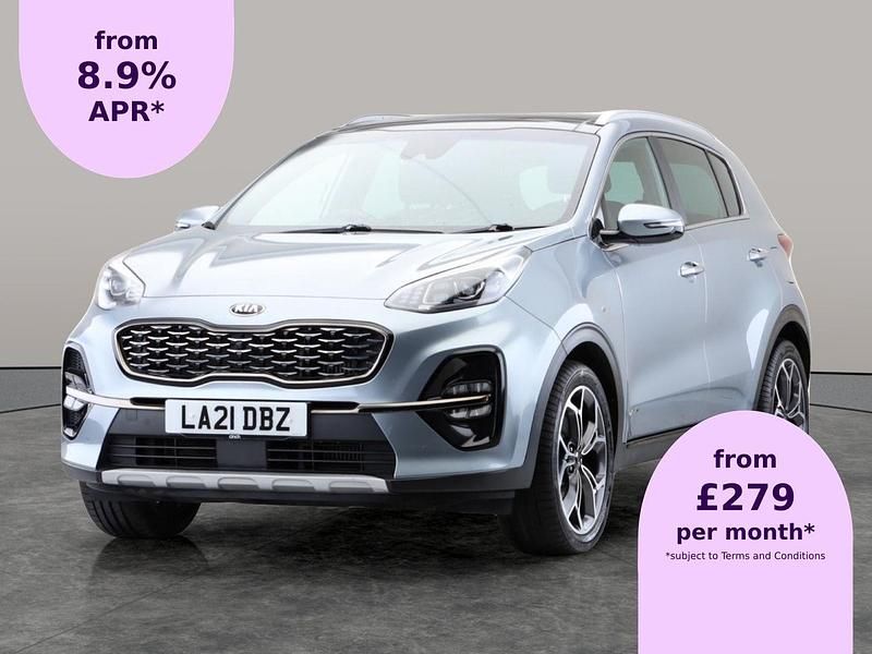 Silver Used 2021 Kia Sportage GT-Line S SUV | £18,952 (Good price) - Image 1/2