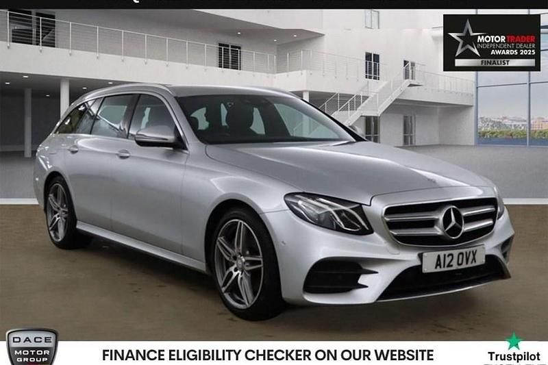 Silver Used 2017 Mercedes E220 AMG line Estate | £12,970 (Fair price) - Image 1/1
