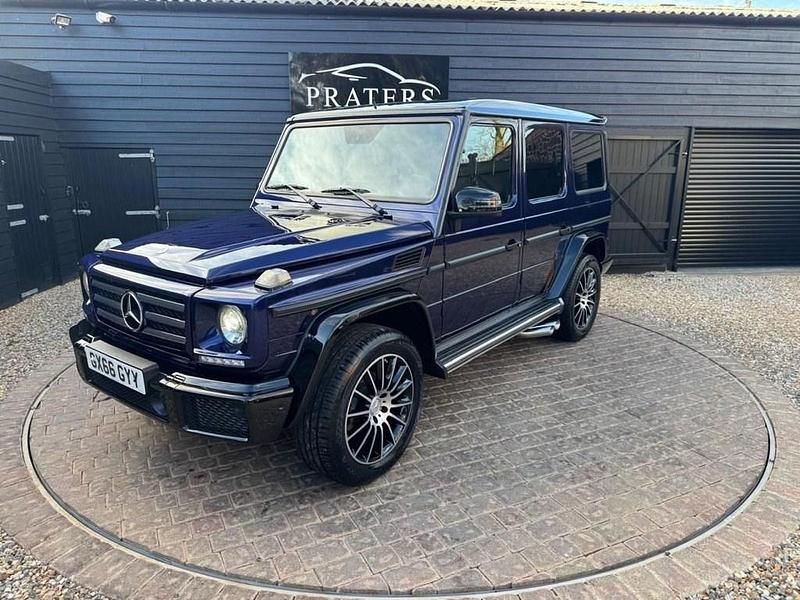 Used Mercedes G350 2017 Blue SUV