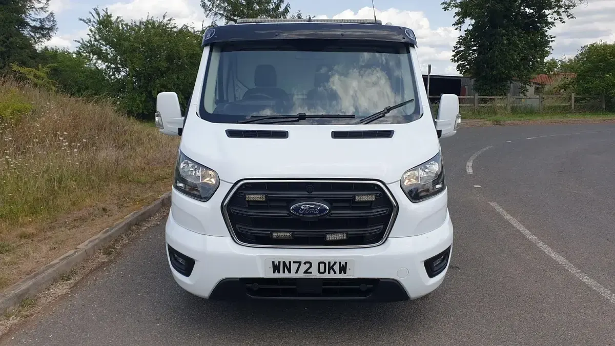 Used Ford Transit 130 HP (95 kW) 2022 White Van