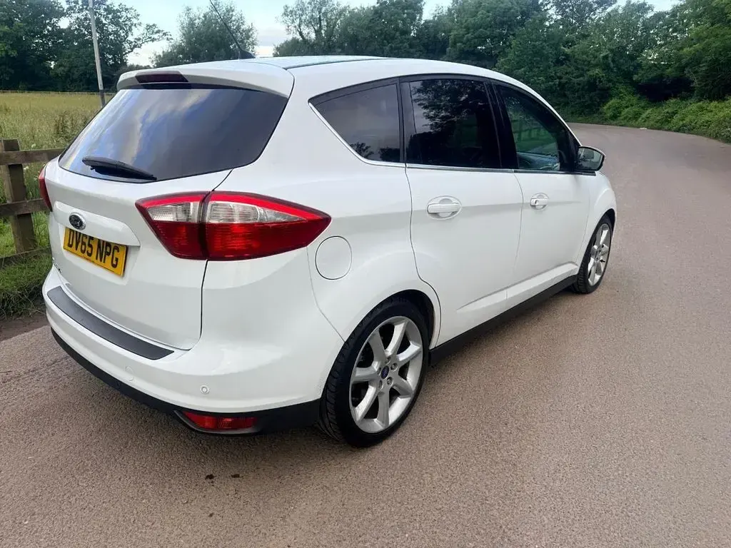 Used Ford C-MAX Titanium X 115 HP (84 kW) 2015 White MPV