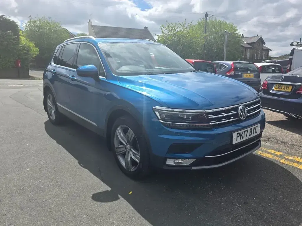 Used VW Tiguan SEL 180 HP (132 kW) 2017 Blue SUV