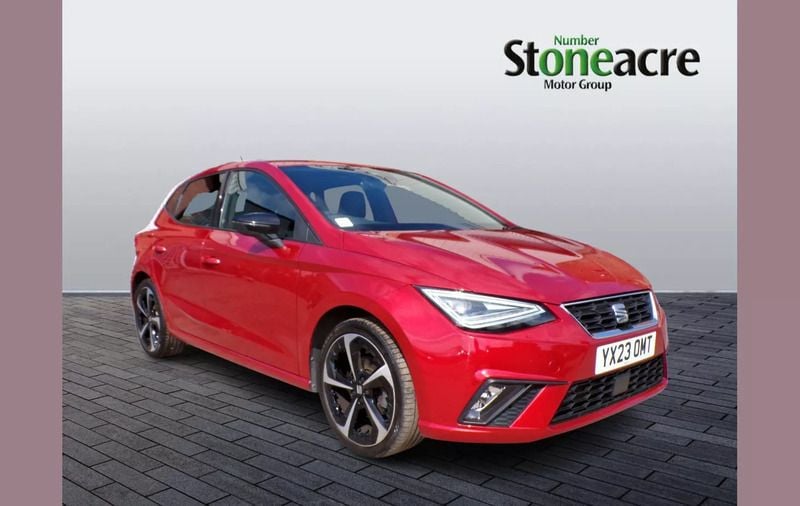 Red Used 2023 Seat Ibiza FR Sport Hatchback | £16,450 (Fair price) - Image 1/4