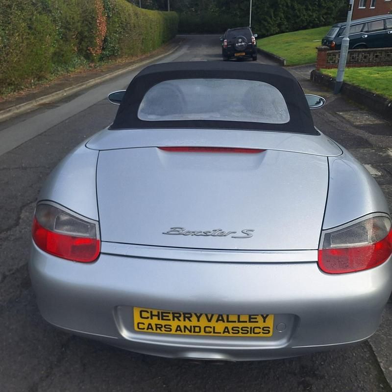 Used Porsche Boxster 2002 Silver Cabriolet