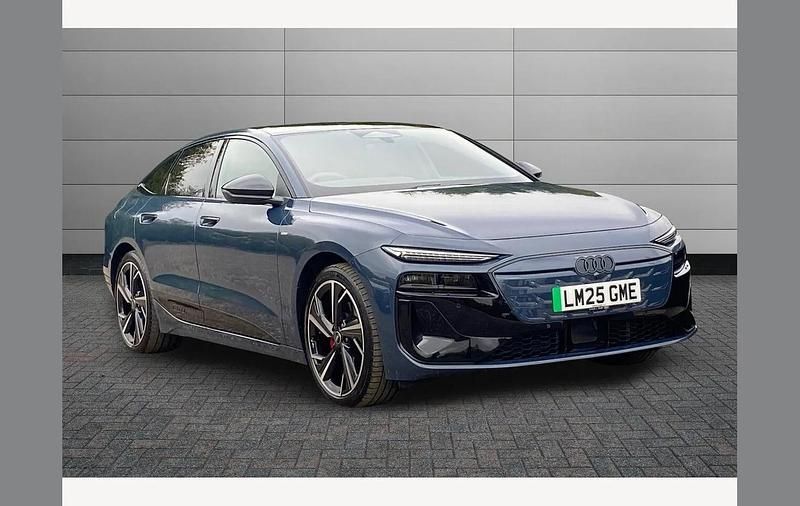 Blue Used 2025 Audi A6 e-tron Comfort Sedan | £56,995 - Image 1/4