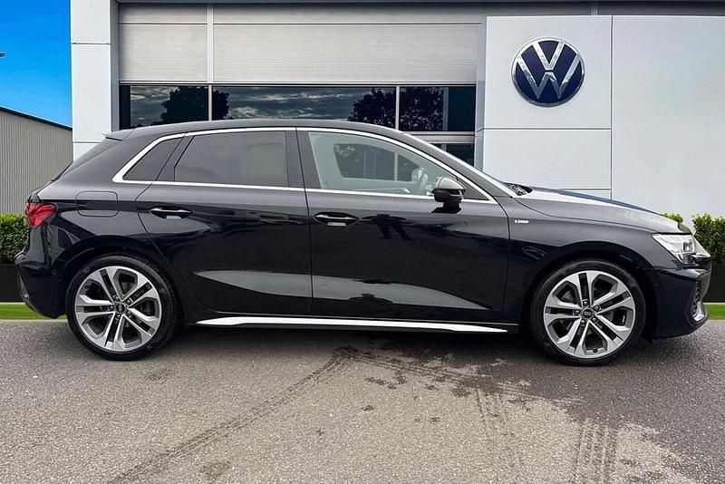 Used Audi A3 Sportback S-Line 150 HP (110 kW) 2025 Black Hatchback