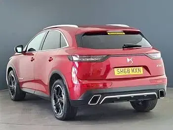 Used DS Automobiles DS7 Crossback Performance 225 HP (165 kW) 2019 Red SUV