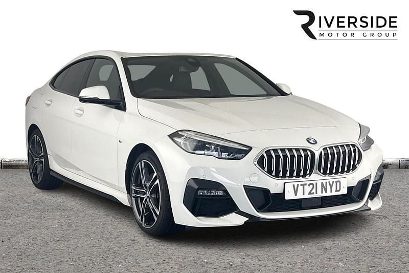 Alpine white Used 2021 BMW 218 M Sport Sedan | £19,890 (Fair price) - Image 1/4