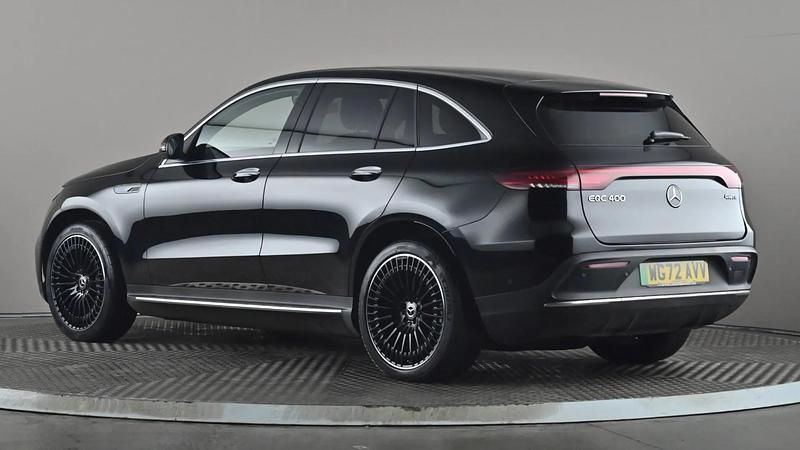 Used Mercedes EQC400 AMG Line Premium Plus 300 kW (408 HP) 2022 Black SUV