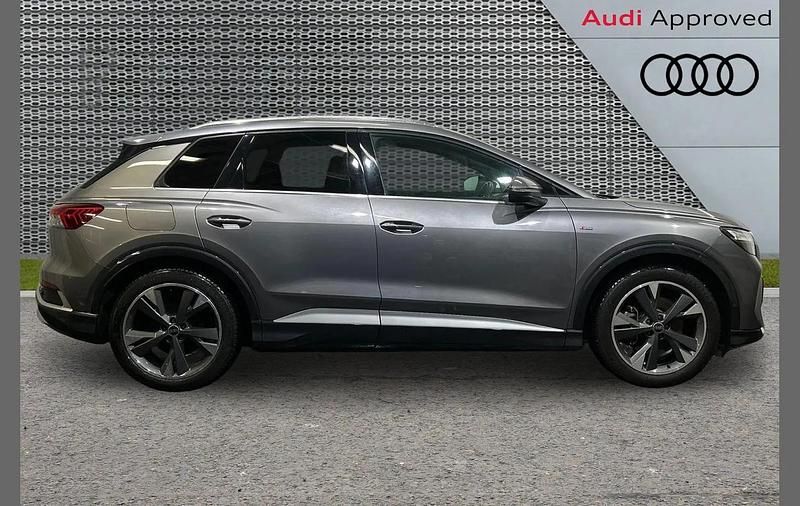 Used Audi Q4 e-tron S-Line 219 kW (299 HP) 2023 Grey SUV
