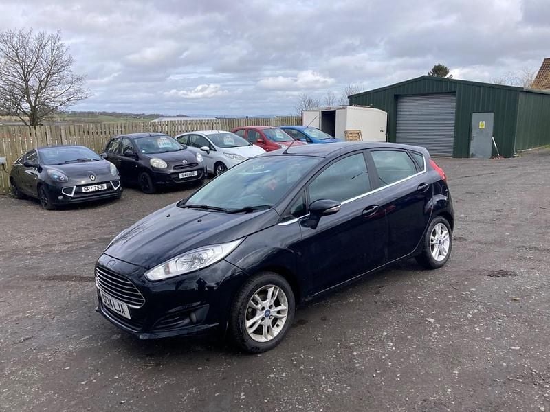 Used Ford Fiesta Zetec 2014 Black Hatchback