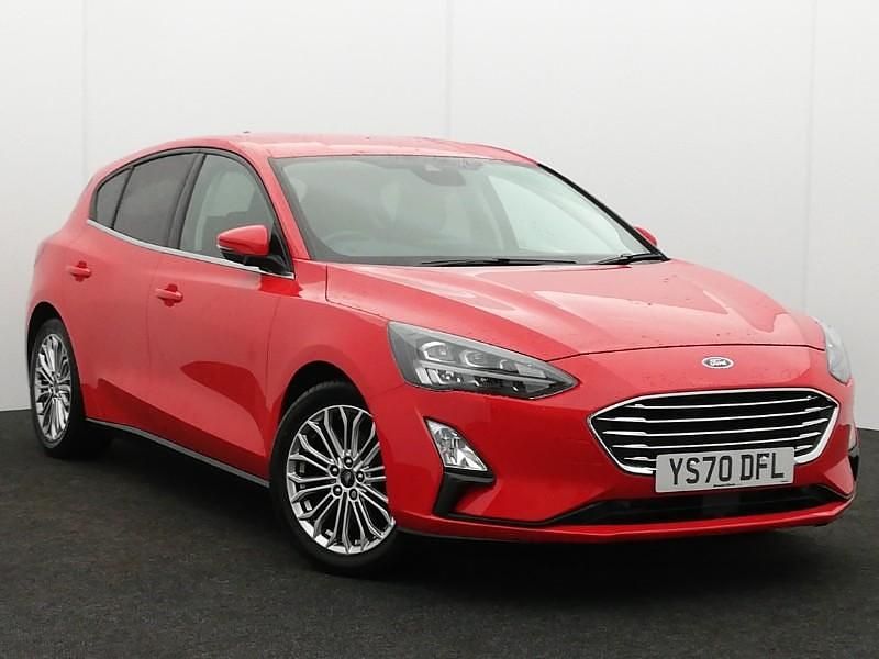 Usado Ford Focus Titanium X 125 HP (91 kW) 2020 Vermelho Citadino