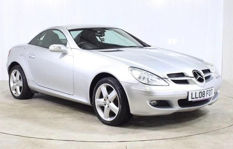 Silver Used 2008 Mercedes SLK200 Cabriolet | £4,250 (Good price) - Image 1/3
