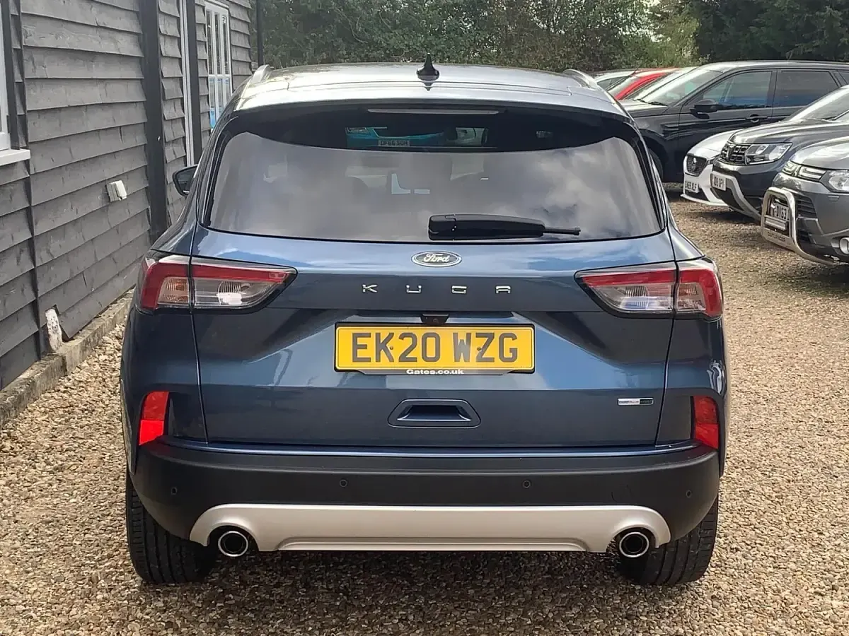 Used Ford Kuga Titanium 150 HP (110 kW) 2020 Blue SUV