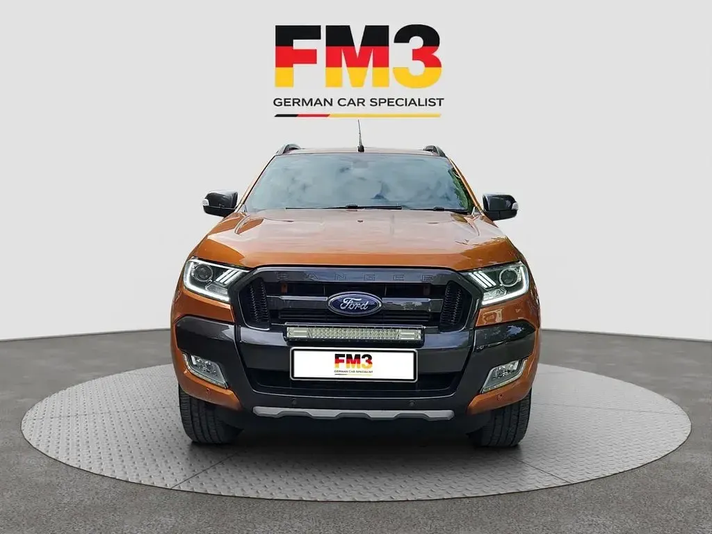 Used Ford Ranger Wildtrack 200 HP (147 kW) 2017 Orange Pickup