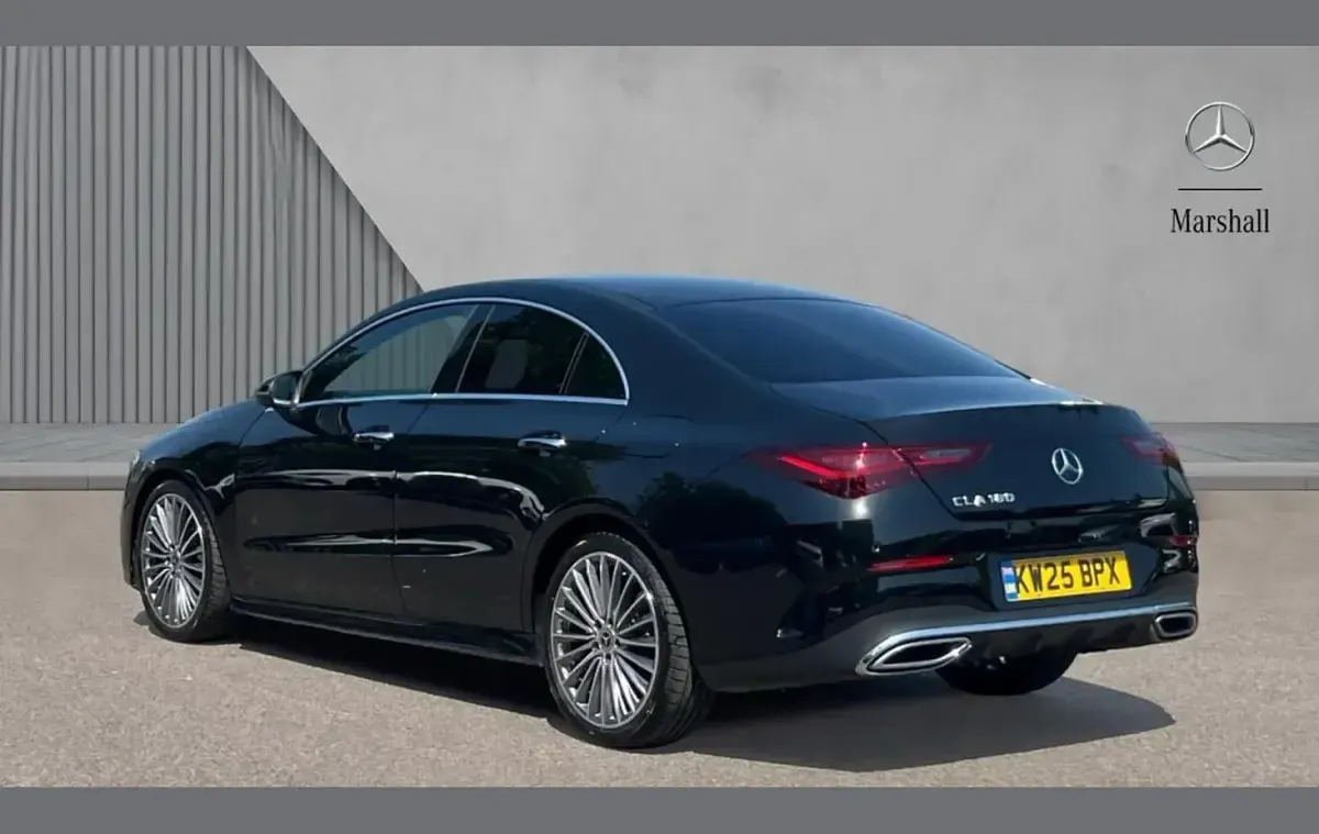 Used Mercedes CLA180 AMG Line Premium 134 HP (98 kW) 2025 Black Sedan