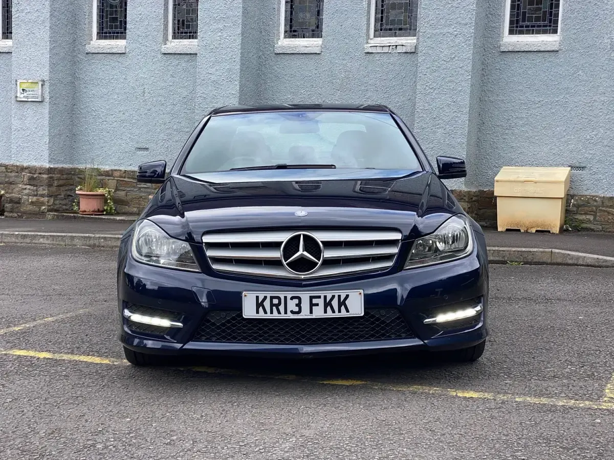 Used Mercedes C220 AMG 2013 Blue Sedan