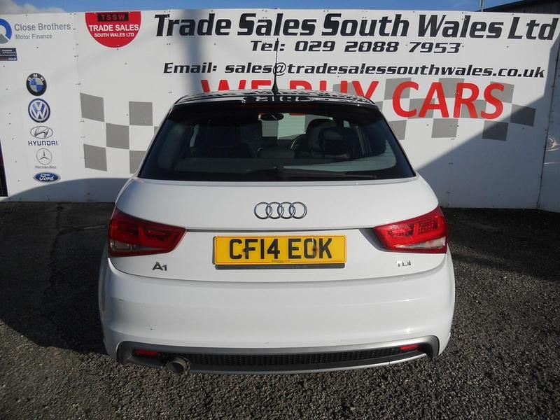 Used Audi A1 S-Line 2014 White Hatchback