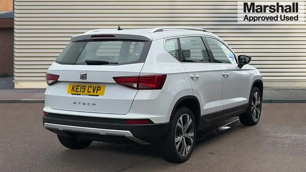 Used Seat Ateca SE Technology 115 HP (84 kW) 2019 White SUV
