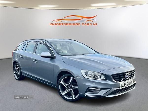 Grey Used 2015 Volvo V60 R-Design Estate | £6,995 (Good price) - Image 1/4