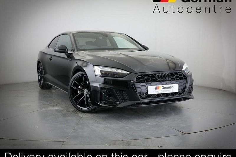 Black Used 2022 Audi A5 S-Line Coupe | £26,500 (Fair price) - Image 1/1