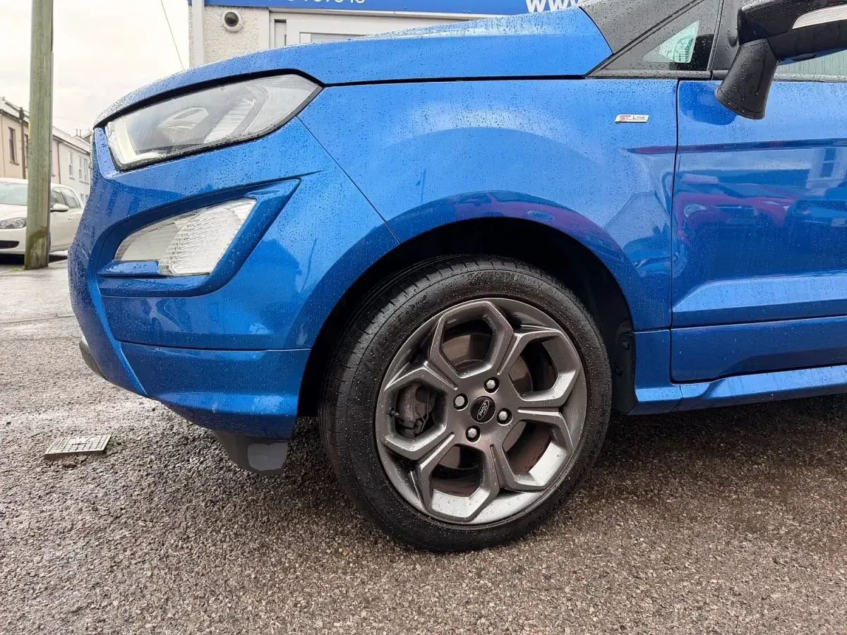 Used Ford Ecosport ST-Line 125 HP (91 kW) 2019 Blue SUV