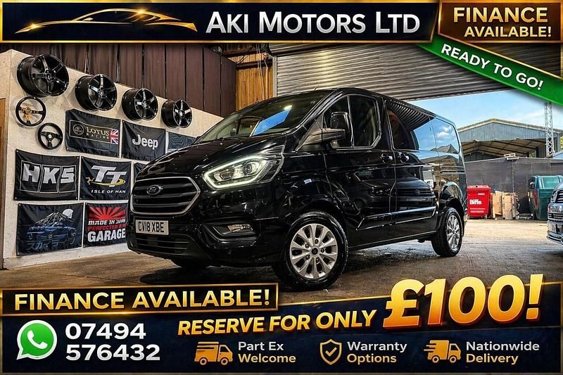 Used Ford Transit Custom Limited 2018 Black