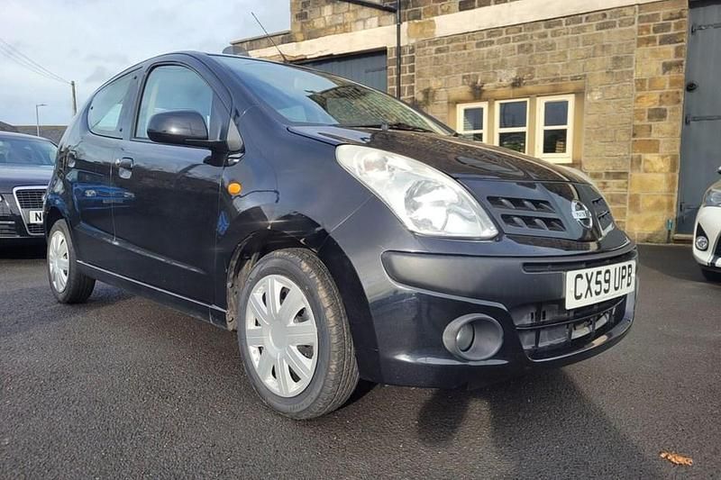 Black Used 2009 Nissan Pixo N-TEC Hatchback | £1,295 (Good price) - Image 1/1