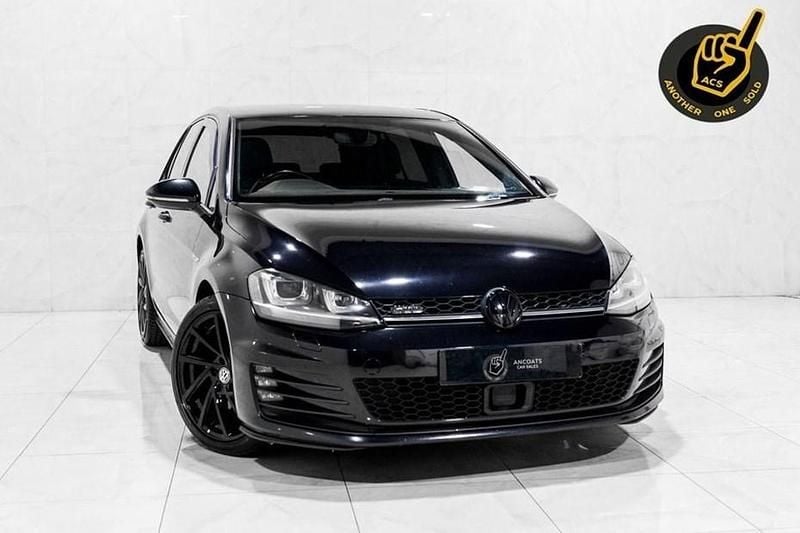 Used VW Golf VII GTD 184 HP (135 kW) 2016 Black Hatchback