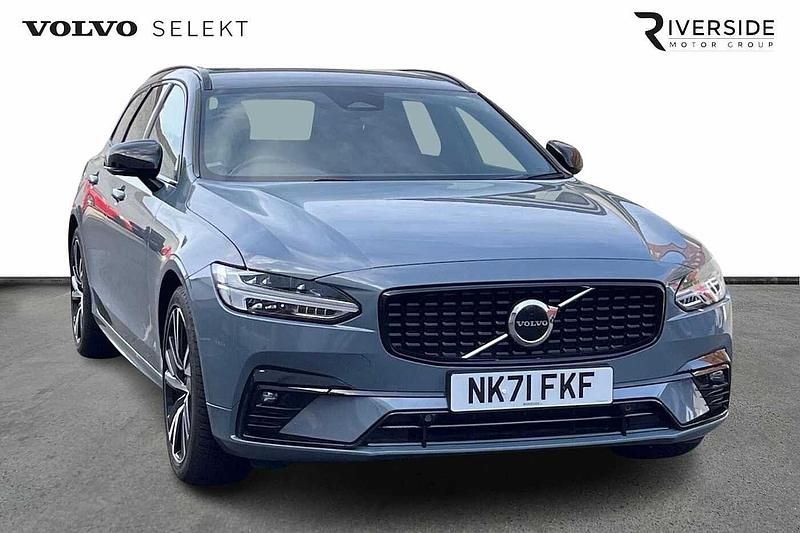 Thunder grey Used 2021 Volvo V90 R-Design Estate | £25,000 (Good price) - Image 1/4