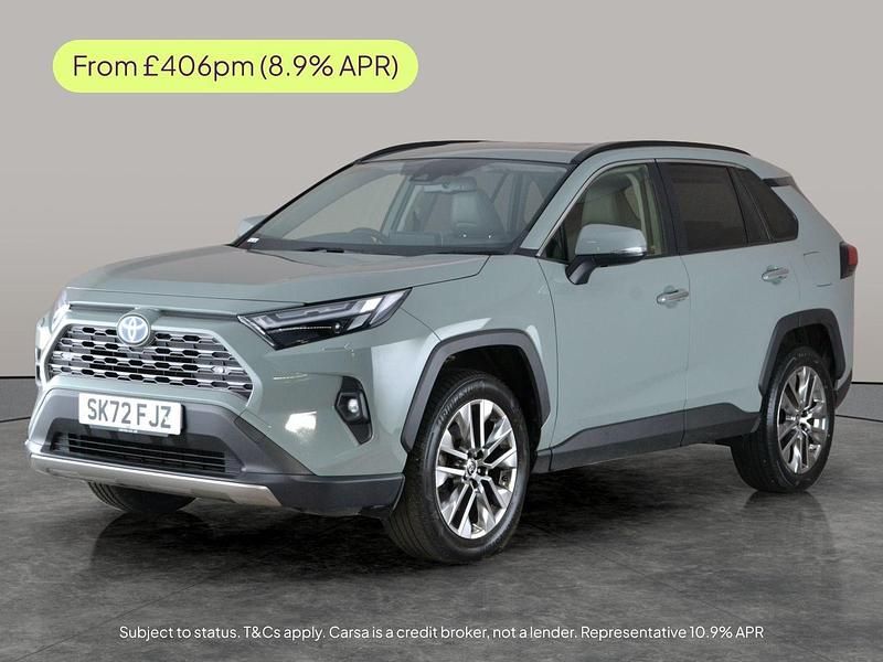 Green Used 2022 Toyota RAV4 Hybrid SUV | £24,976 (Fair price) - Image 1/3