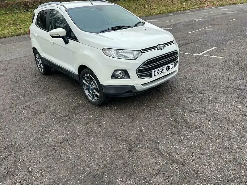 Used Ford Ecosport Titanium 125 HP (91 kW) 2015 White SUV