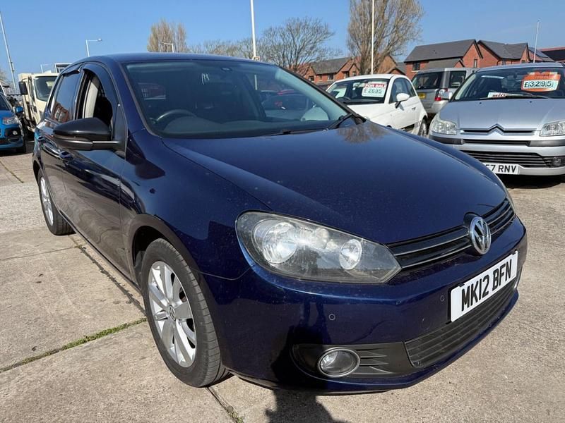 Used VW Golf VII Match 2012 Blue Hatchback