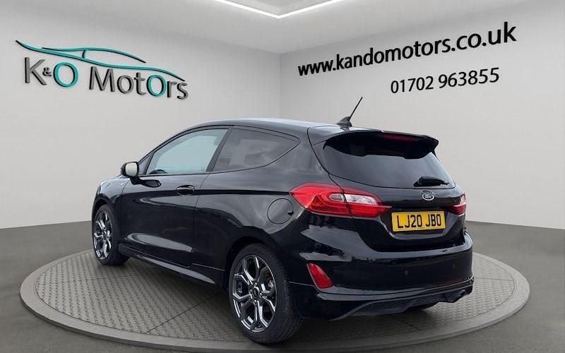 Used Ford Fiesta ST-Line 125 HP (91 kW) 2020 Black Hatchback